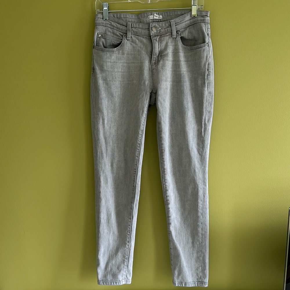 Eileen Fisher Gray Boyfriend Jeans